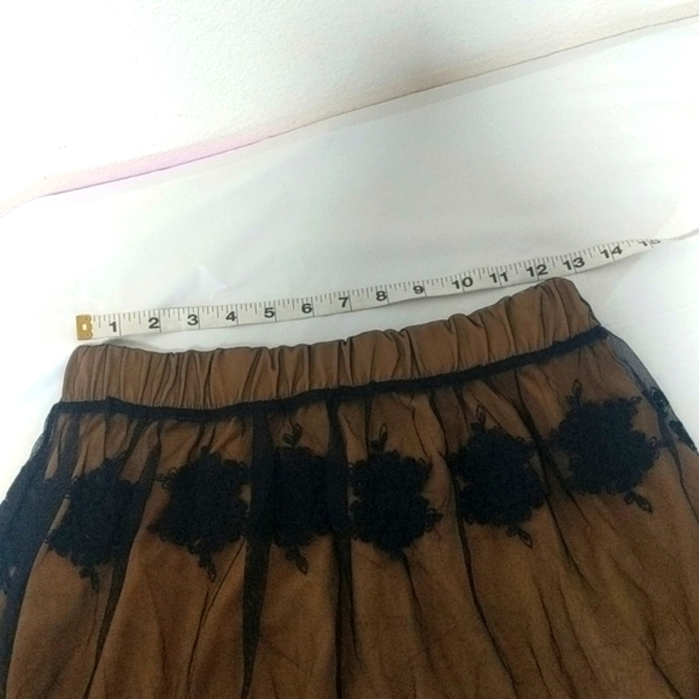 Lapis   Cute Lacey Skirt Size M. Great Condition - Picture 8 of 9